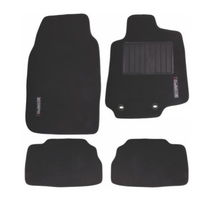 Carpet Set Mahindra Scorpion Black 4 Piece 2025