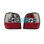 Perf Tail Lamp Led Red/Clear Polo-1998- upwards