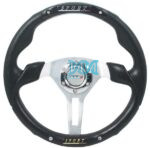 350mm Pvc Steering Wheel – Black