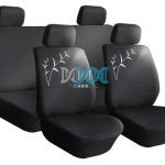 Seat Cover 8 Piece Black X-Trend