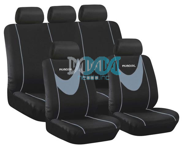 Seat Covers 9 Piece Grey Mamdial