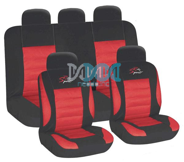 NEO-00170 Seat Covers 9 Piece Red Racing Sport