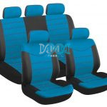 Seat Cover 9 Piece Blue X Type