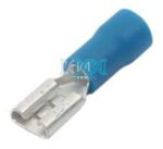 Blue 4.3mm Female Radio Termin