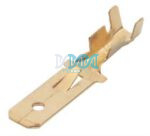 Brass Male Socket Terminal 6 3mm10