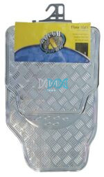 Chrome Car Mat Set