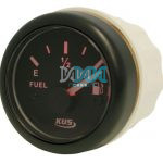 Fuel Level Gauge 52mm Black