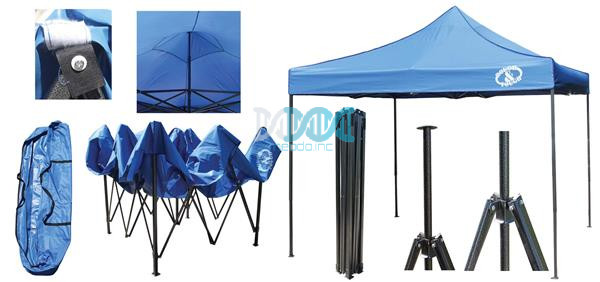 Gazebo Blue 3X3M 18Kg
