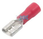 Red 4.3mm Female Terminal Radio