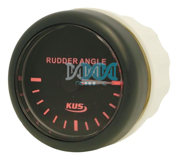 Rudder Angle Meter 52mm Black