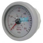 Speedo Meter 55Mph/90Km 85mm White