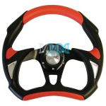 Steering Wheel PU Red 320mm