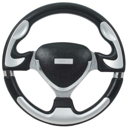 Steering Wheel Silver Polyeurathane