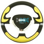 Steering Wheel Yellow Polyeurathane