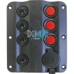 Switch Panel(3) Led With Circuit Breaker