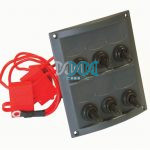 Switch Panel Splash Proof Black 130