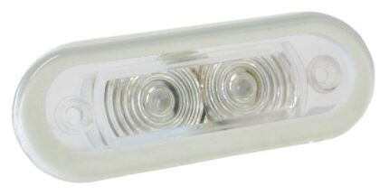 Universal Lamp 2Led Clear 84X30mm 12V