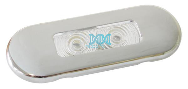 Universal Lamp 2Led Ss 85X31mm 12V
