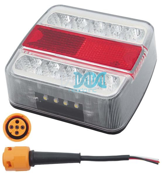 Trailer Lamp Led Universal  With Plug End