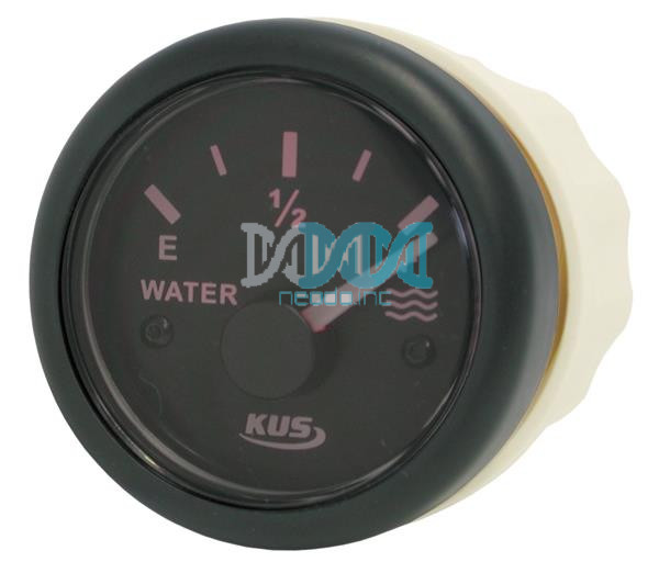 Water Level Gauge 52mm Black