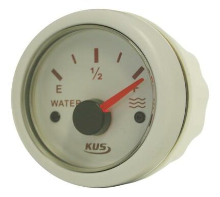 Water Level Gauge 52mm White