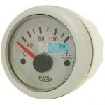 Water Temperature Gauge 52mm White
