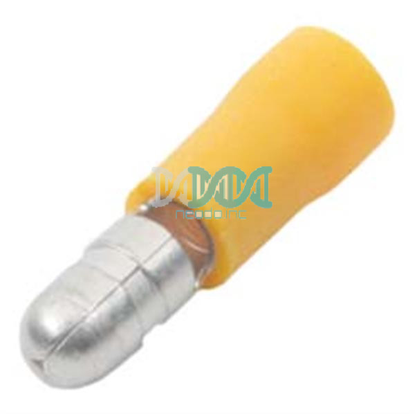 Male Bullet Terminal Yellow – 100 Pieces