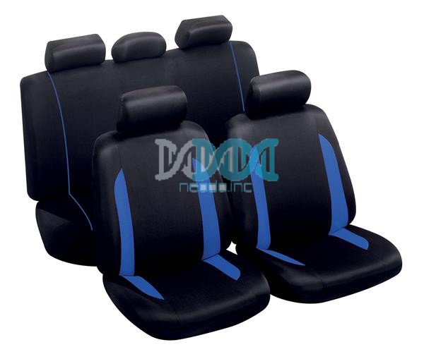 Seat Cover 9 Piece Blue Spa