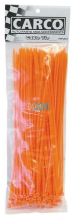 Cable Tie Orange 3.6X300mm(100 pieces)