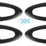 Door Handle Bowls Black Toyota Hi-Lux 2015