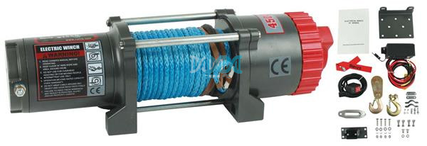4500Lb(2000Kg)12V Winch With Synthenic Rope