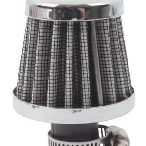 Air Filter Breather 12mm Chrome