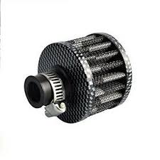 Air Filter Breather Carbon 12mm Outlet