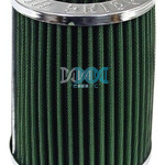 Air Filter Long Chrome/Green