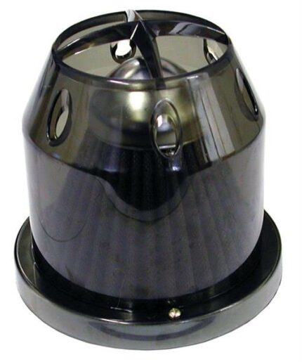 Air Filter With Transparent Black Cover