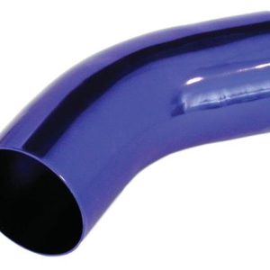 Induction Pipe 45 Degree - 76mm Blue