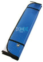 1 Piece 1.3Mx60cm Blue/Silver Car Shades For Front Glass