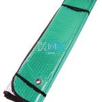 1 Piece 1.3Mx60cm Green/Silver Car Shades For Front Glass