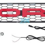 Grille With Red Letters With Led Ford Ranger 2015-