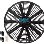 16 Inch (406mm) Universal 12V Radiator Fan 2Pins With Plug