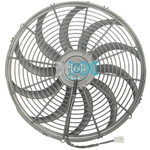 16 Inch (406mm) Universal 12V Radiator Fan 2Pins 2400Cfm With Mounting Kit 180W