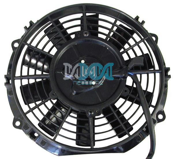 8 Inch(203mm) Universal 12V Radiator Fan 2Pins No Plug