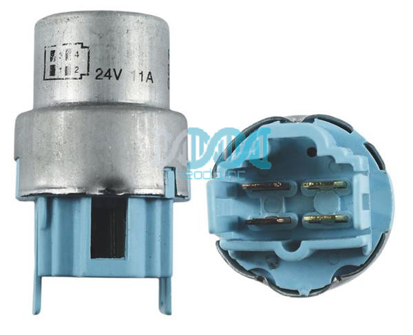 Relay Head Lamp 4Pin 24V