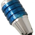 Gearknob-7 Silver/Blue Moq 200