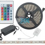 Led Strip 5M 12V 5050Smd Color With Remote