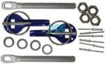 Bonnet Pin Kit Blue