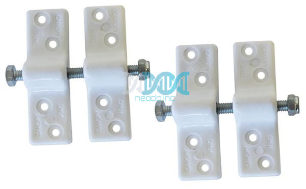 Canopy Clips Plastic White(In Pairs)