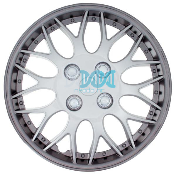 13 Inch Wheel Cover Gun Metal/Silver