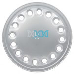 14 Inch Silver With Cover