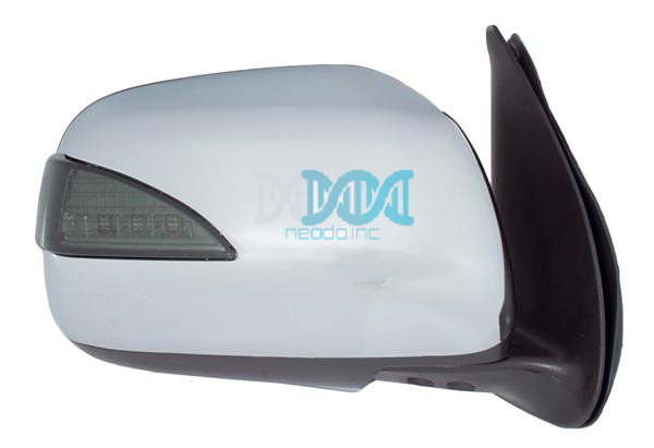 Mirror Chrome/Black Led Right Hand Vigo 2011-On